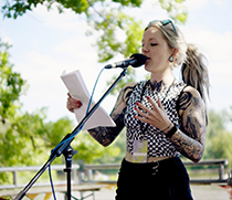 Paula Günnisdóttir beim InselSlam